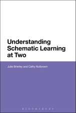 Understanding Schematic Learning at Two