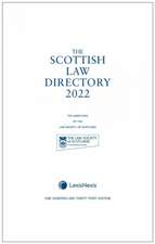 The Scottish Law Directory: The White Book 2022