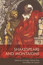 Shakespeare and Montaigne