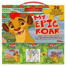 Disney Junior the Lion Guard My Epic Roar Storybook and 2-in-1 Jigsaw Puzzle