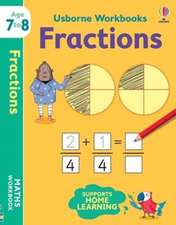 Bathie, H: Usborne Workbooks Fractions 7-8