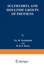 Sulfhydryl and Disulfide Groups of Proteins