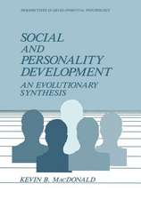 Social and Personality Development