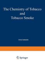 The Chemistry of Tobacco and Tobacco Smoke: Proceedings of the Symposium on the Chemical Composition of Tobacco and Tobacco Smoke held during the 162nd National Meeting of the American Chemical Society in Washington, D.C., September 12–17, 1971