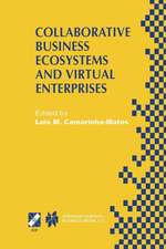 Collaborative Business Ecosystems and Virtual Enterprises: IFIP TC5 / WG5.5 Third Working Conference on Infrastructures for Virtual Enterprises (PRO-VE’02) May 1–3, 2002, Sesimbra, Portugal