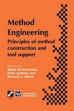 Method Engineering: Principles of method construction and tool support