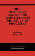 High Frequency Continuous Time Filters in Digital CMOS Processes