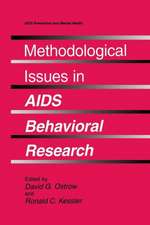 Methodological Issues in AIDS Behavioral Research