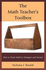 The Math Teacher's Toolbox