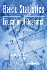 Basic Statistics for Educational Research