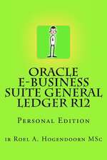 Oracle E-Business Suite General Ledger R12