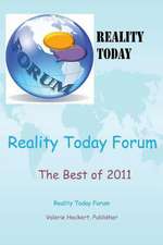 Reality Today Forum the Best of 2011