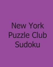 New York Puzzle Club Sudoku