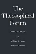 The Theosophical Forum