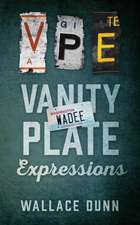 Vanity Plate Expressions