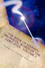 The Book of Stephen/Prophetic Words of the Lord Jesus, Volume 3