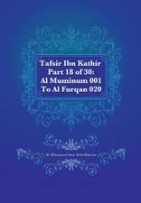 Tafsir Ibn Kathir Part 18 of 30