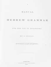 A Manual Hebrew Grammar for the Use of Beginners