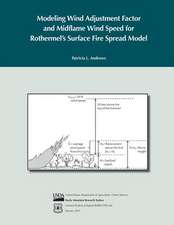 Modeling Wind Adjustment Factor and Midflame Wind Speed for Rothermel's Surface Fire Spread Model