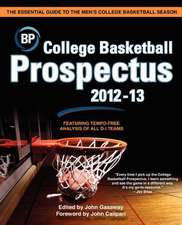 College Basketball Prospectus 2012-13