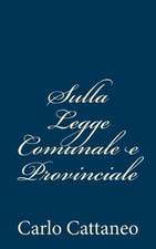 Sulla Legge Comunale E Provinciale