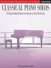 Classical Piano Solos - Fourth Grade