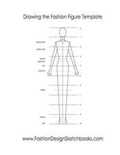 Drawing the Fashion Figure Template