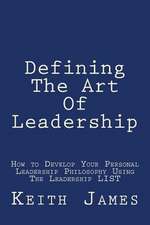 Defining the Art of Leadership