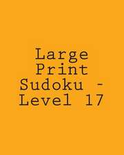 Large Print Sudoku - Level 17