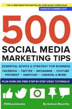 500 Social Media Marketing Tips