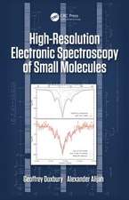 High Resolution Electronic Spectroscopy of Small Molecules