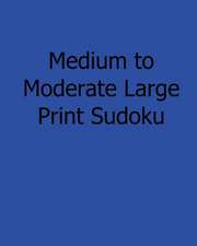 Large Print Sudoku - Medium