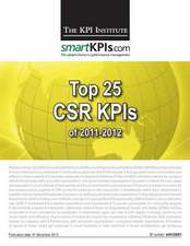 Top 25 Csr Kpis of 2011-2012