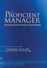 The Proficient Manager