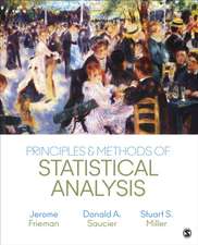 Principles & Methods of Statistical Analysis