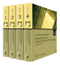 The SAGE Encyclopedia of Industrial and Organizational Psychology