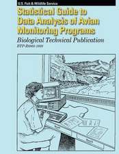 Statistical Guide to Data Analysis of Avian Monitoring Programs