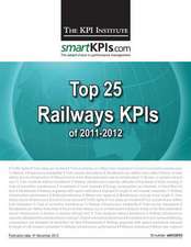 Top 25 Railways Kpis of 2011-2012