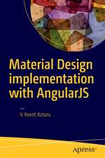 Material Design Implementation with AngularJS