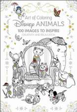 Art Therapy: Disney Animals: 100 Images to Inspire Creativity and Relaxation