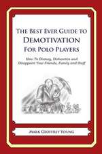 The Best Ever Guide to Demotivation for Polo Players