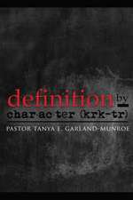 Definition by Character