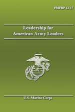 Leadership for American Army Leaders