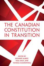 CANADIAN CONSTITUTION IN TRANSITION