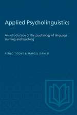 Applied Psycholinguistics