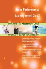 Sales Performance Management SaaS Complete Self-Assessment Guide