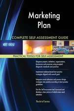 Marketing Plan Complete Self-Assessment Guide