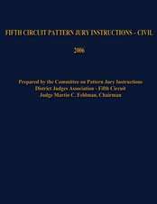 Fifth Circuit Pattern Jury Instructions - Civil