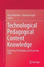 Technological Pedagogical Content Knowledge