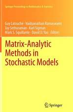 Matrix-Analytic Methods in Stochastic Models